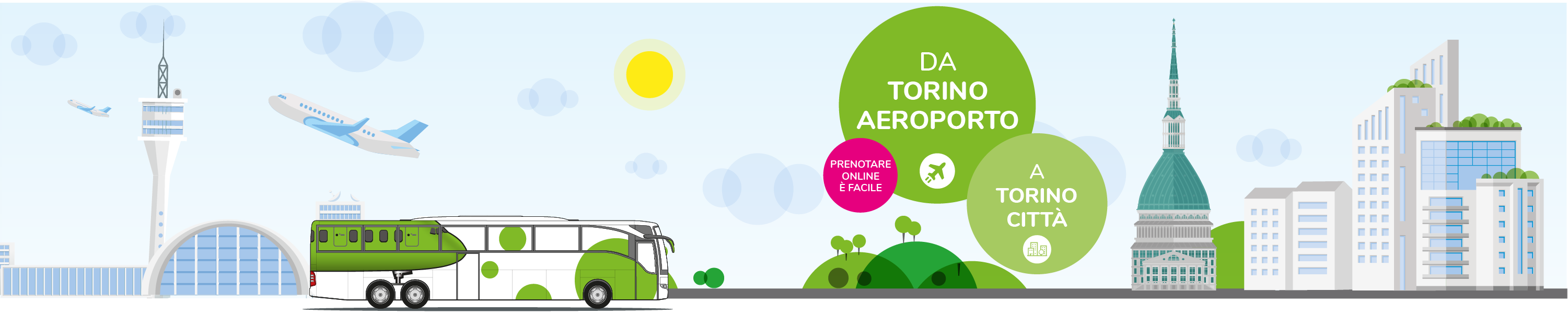La navette express flibco.com entre la ville et l’aéroport de Turin est ouverte !